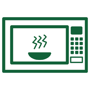 microwave in room
